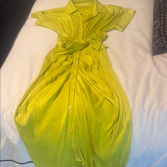 Steve Madden Tori Wrap Dress with Notched Collar - Picture 1 of 2
